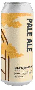 Pale Ale can with transparent background.