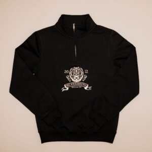 1/4 Zip - Black